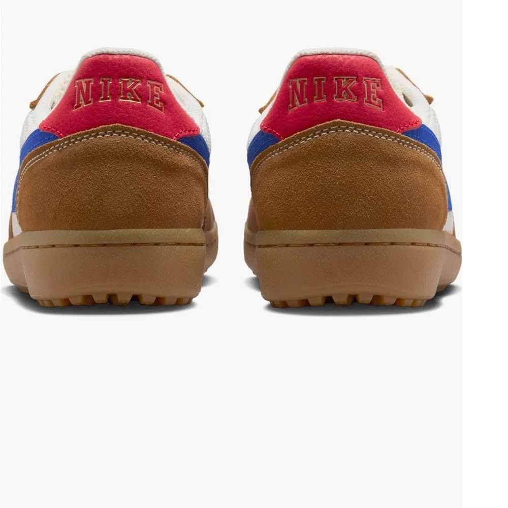 NEW NIKE Men's Field General Blue white red and Brown Sneakers size 8 men